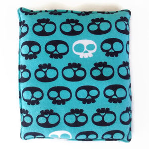 Pirate Skull Flannel Rice Bag - Cold or Hot Use